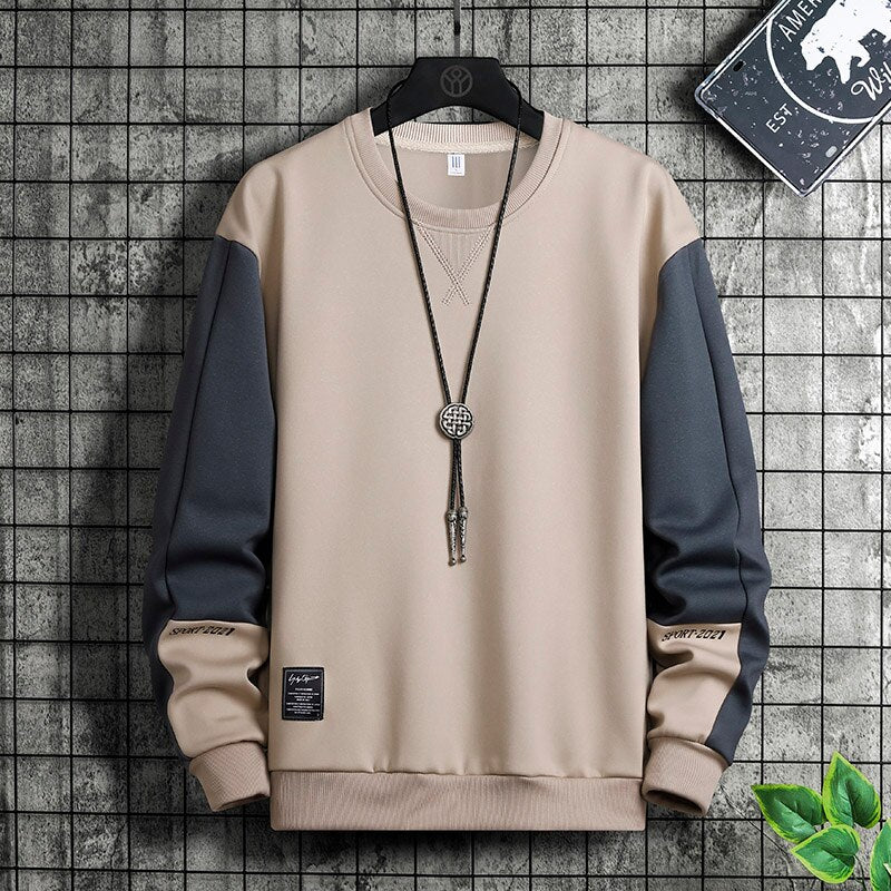 Felpa Men Sweatshirt  Autumn New Street Trend Hoodie Mens - Loweconomy