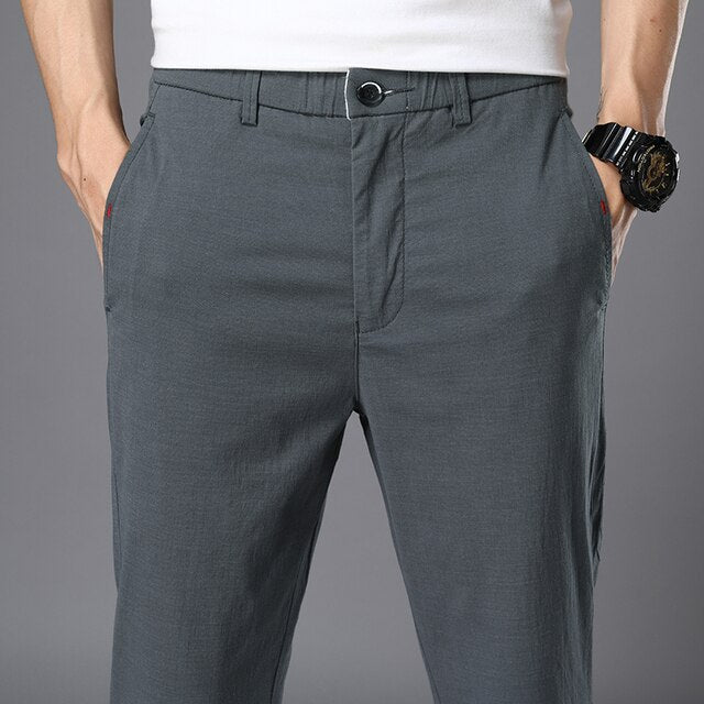 Pantaloni uomo slim fit summer - Loweconomy