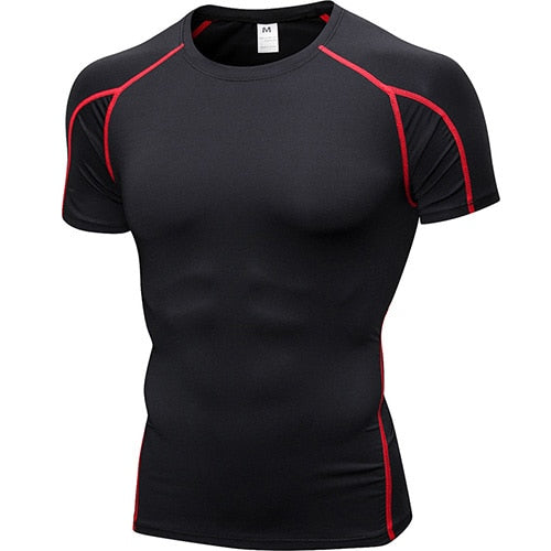 Maglietta sportiva uomo, maglia per il fitness