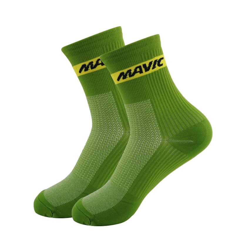 Calza Professional Cycling  cool tall mountain bike socks Outdoor Sport Compression - Loweconomy