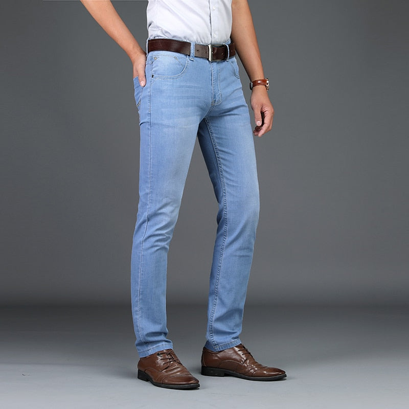 Jeans Summer style Utr Thin Mens brand jeans Fashion Men - Loweconomy