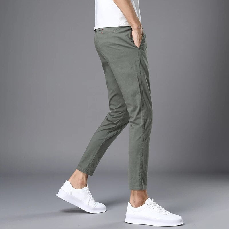 Pantaloni uomo slim fit summer - Loweconomy