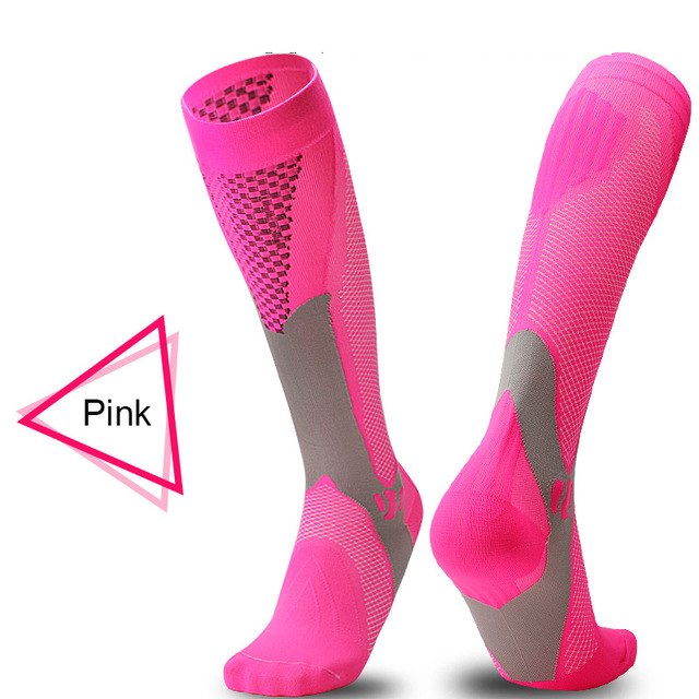 Calza termica Men&Women New Compression Long Running Socks Men High Elastic - Loweconomy