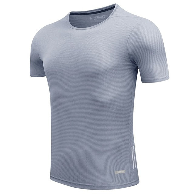 Maglia jogging uomo, maglia palestra uomo traspirante