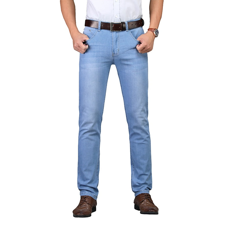 Jeans Summer style Utr Thin Mens brand jeans Fashion Men - Loweconomy