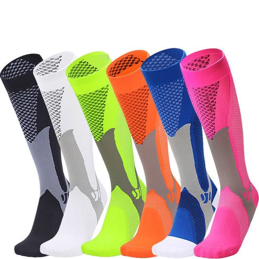 Calza termica Men&Women New Compression Long Running Socks Men High Elastic - Loweconomy