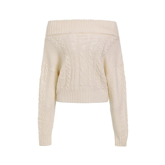 Maglione intrecciato donna, pullover