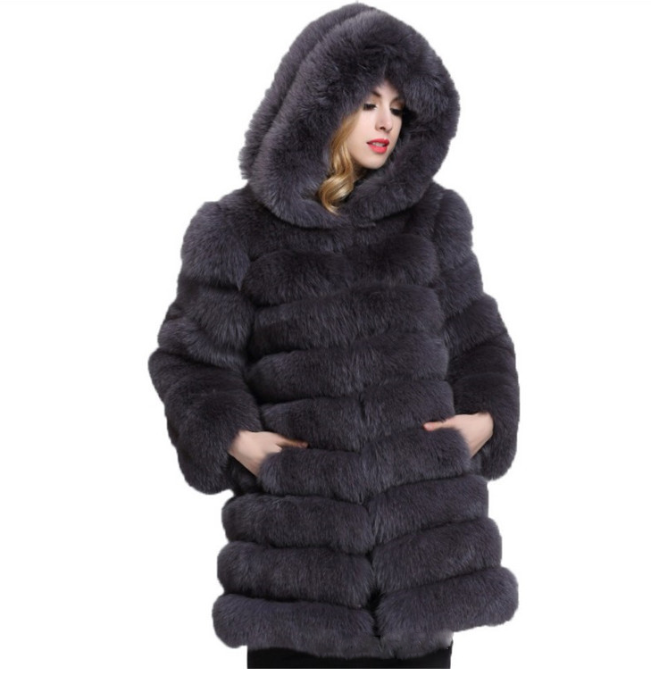 Giubbotto donna in pelle faux giubotto invernale imbottito