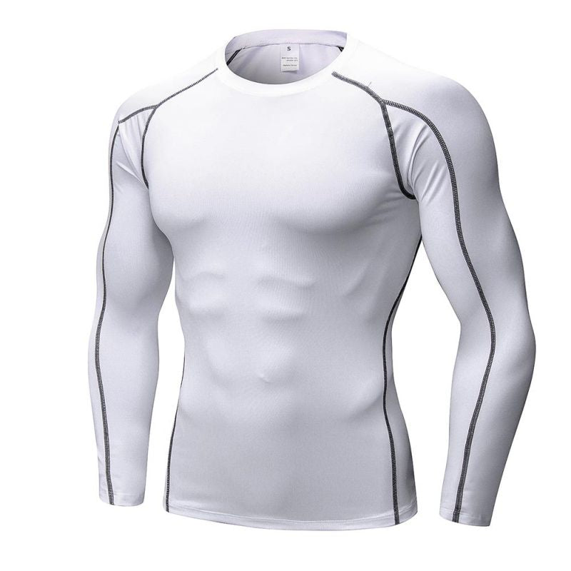 Maglia aderente uomo fitness sport gym - Loweconomy