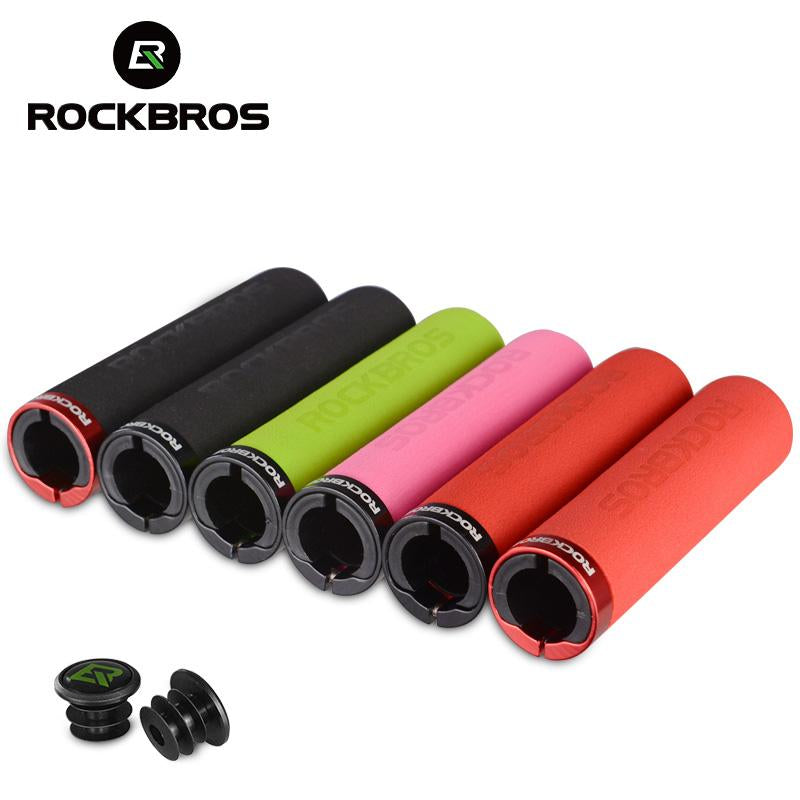 Manopole bici ROCKBROS Bicycle Grips MTB Silicone - Loweconomy