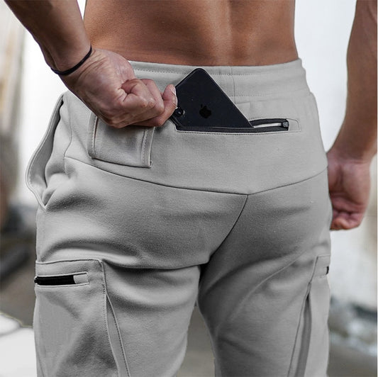 Pantaloni tattici uomo, Pantalone con tasca laterale uomo