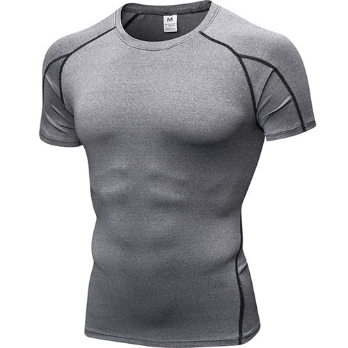 Maglietta sportiva uomo, maglia per il fitness