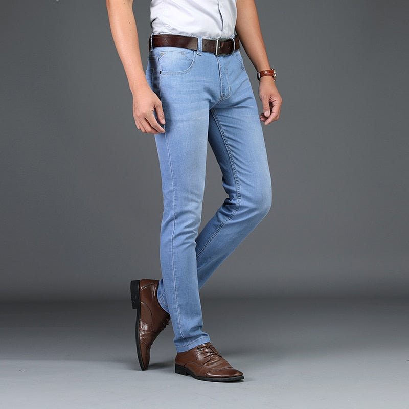 Jeans Summer style Utr Thin Mens brand jeans Fashion Men - Loweconomy