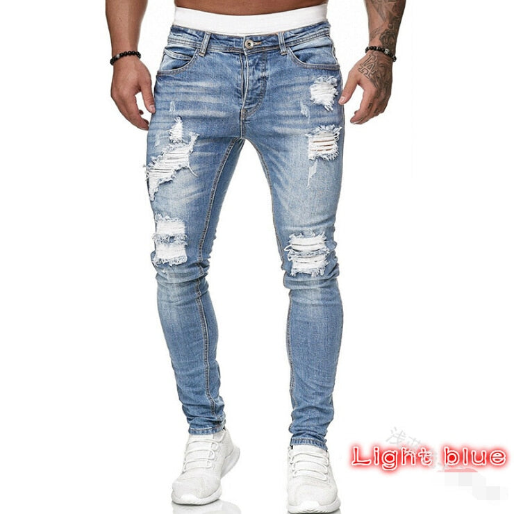 Jeans uomo estivi-primaverili Outwears Pants - Loweconomy