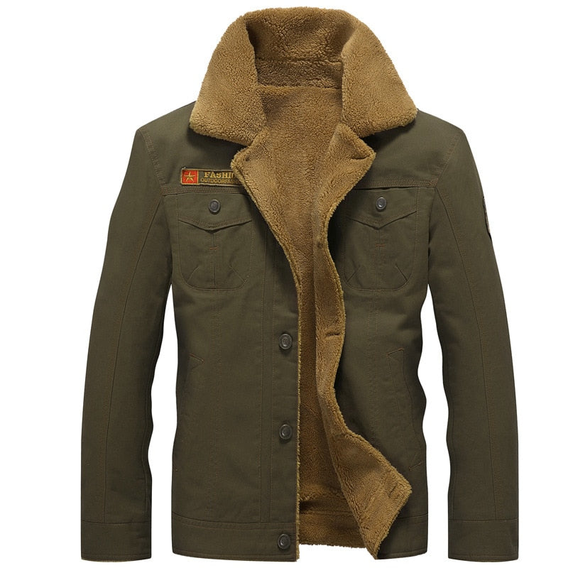 Giacca invernale uomo army military - Loweconomy