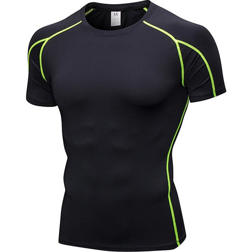 Maglietta sportiva uomo, maglia per il fitness