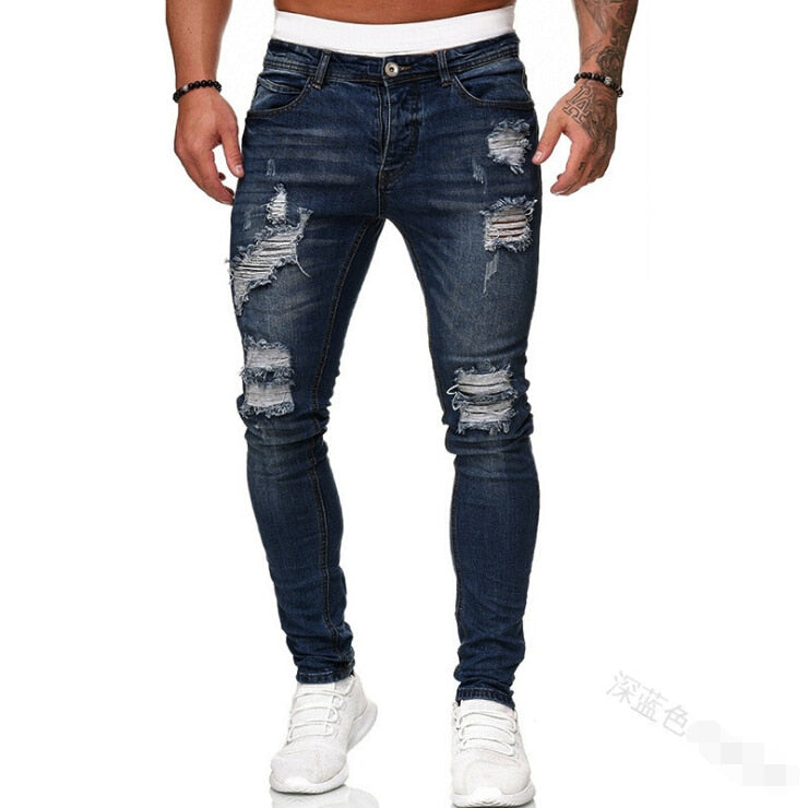 Jeans uomo estivi-primaverili Outwears Pants - Loweconomy