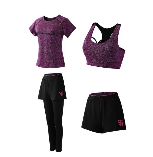 5PCS Set sportivo donna tuta sportiva fitness - Loweconomy