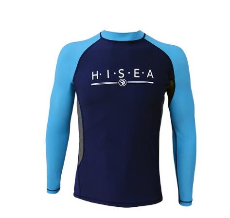 Maglia per piscina, mare. T-shirt manica lunga per surf