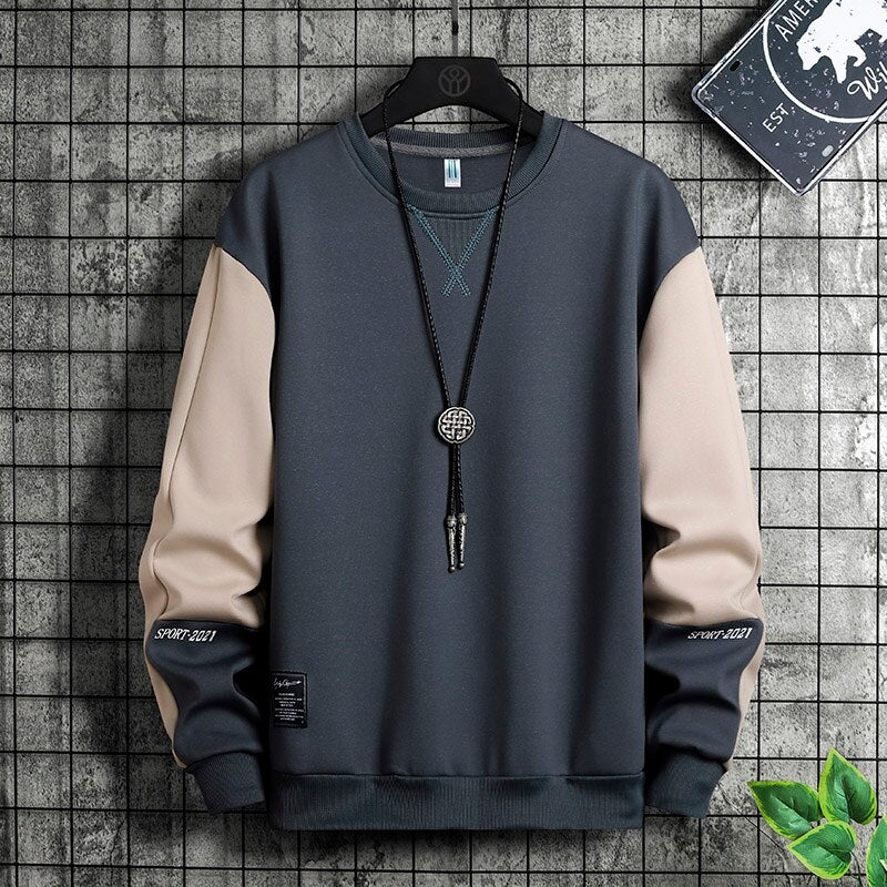 Felpa Men Sweatshirt  Autumn New Street Trend Hoodie Mens - Loweconomy