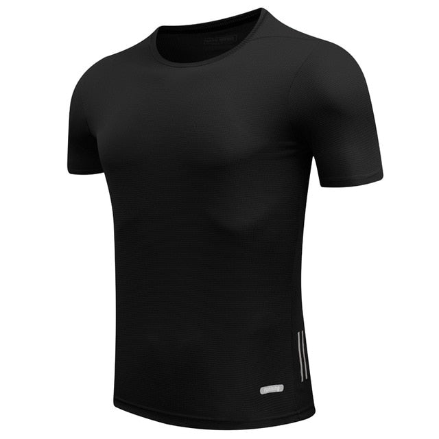 Maglia jogging uomo, maglia palestra uomo traspirante