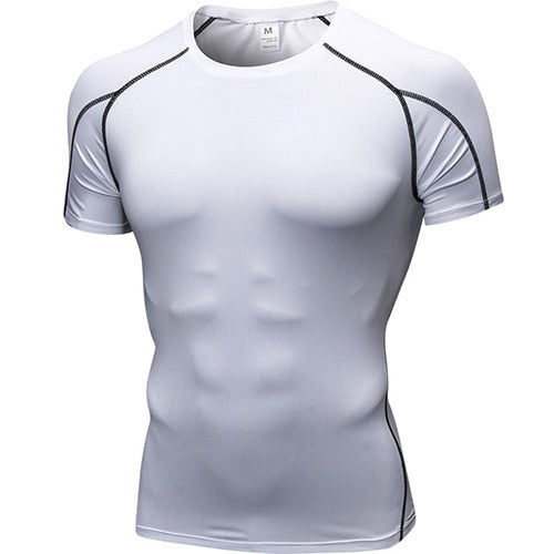 Maglietta sportiva uomo, maglia per il fitness