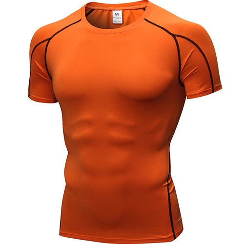 Maglietta sportiva uomo, maglia per il fitness