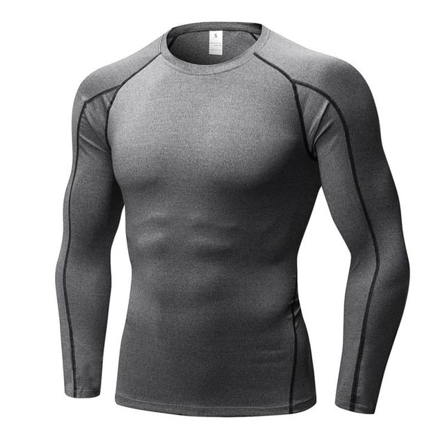 Maglia aderente uomo fitness sport gym - Loweconomy