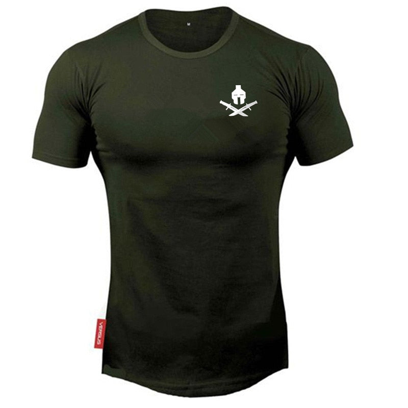 Magliettina sportiva uomo, t shirt per il fitness uomo