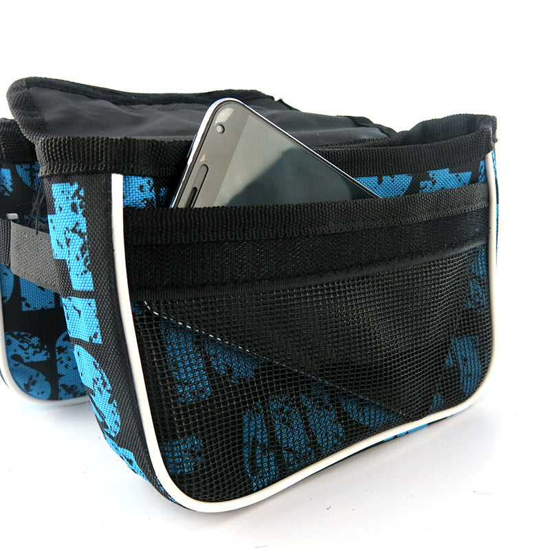 Borsa per bici da mountain bike, touch screen per cellulare