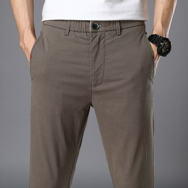 Pantaloni uomo slim fit summer - Loweconomy