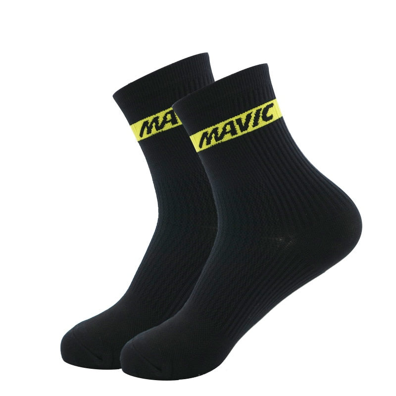 Calza Professional Cycling  cool tall mountain bike socks Outdoor Sport Compression - Loweconomy