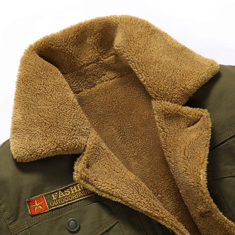 Giacca invernale uomo army military - Loweconomy