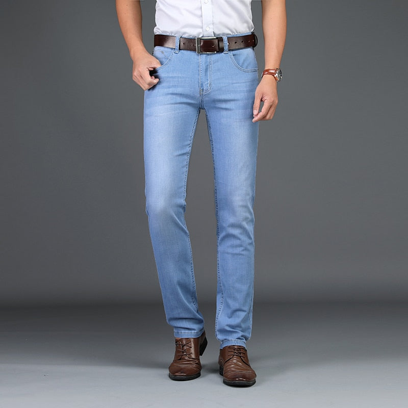 Jeans Summer style Utr Thin Mens brand jeans Fashion Men - Loweconomy