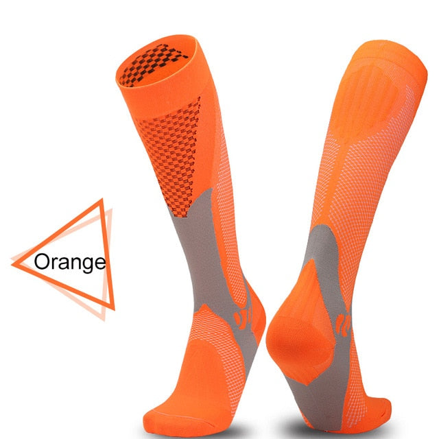 Calza termica Men&Women New Compression Long Running Socks Men High Elastic - Loweconomy