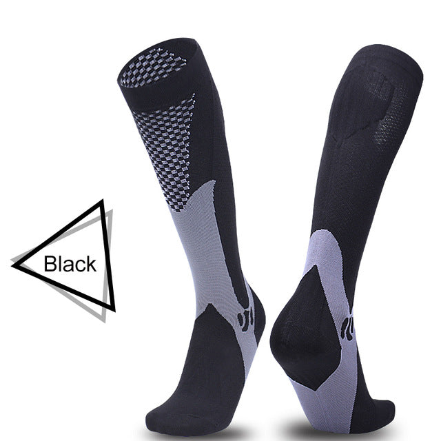 Calza termica Men&Women New Compression Long Running Socks Men High Elastic - Loweconomy