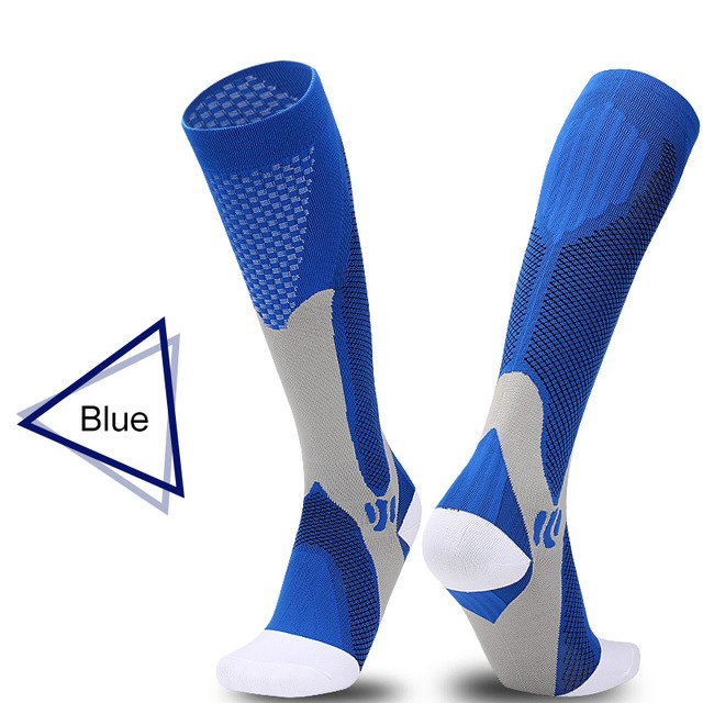 Calza termica Men&Women New Compression Long Running Socks Men High Elastic - Loweconomy