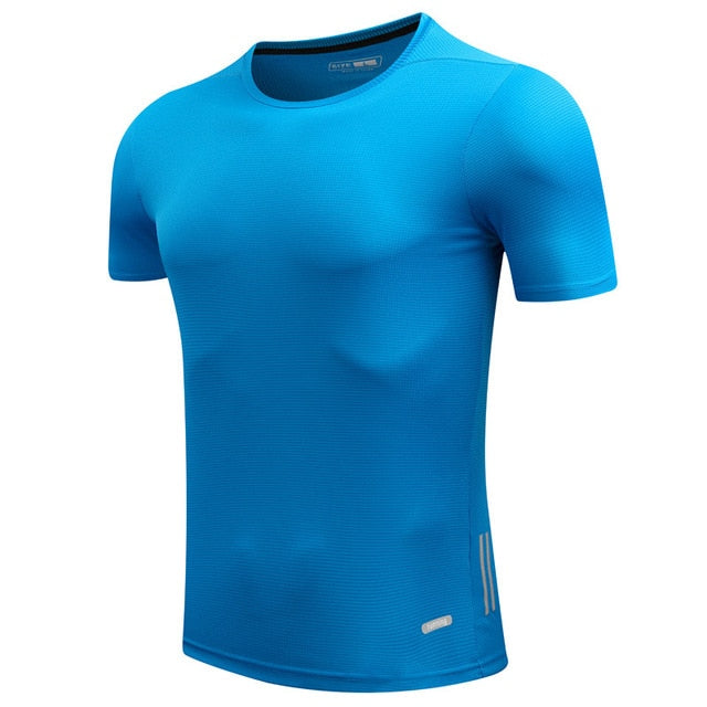 Maglia jogging uomo, maglia palestra uomo traspirante