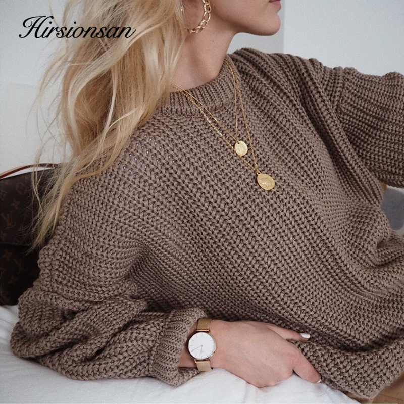 Maglione Autunnale one size oversized female pullovers - Loweconomy