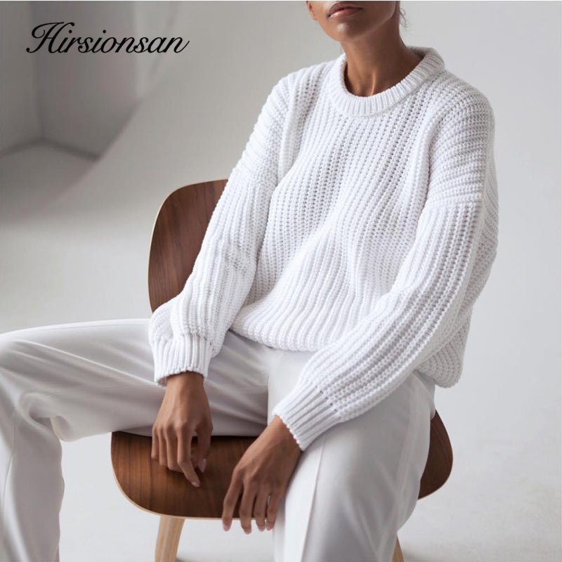 Maglione Autunnale one size oversized female pullovers - Loweconomy