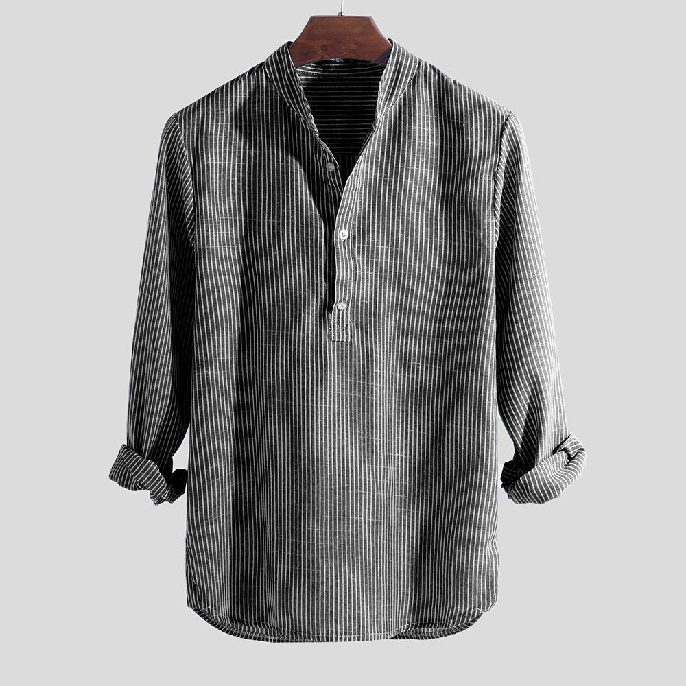 Camicia Coreana, Camicia slim fit uomo, abbiglaimento uomo elegante