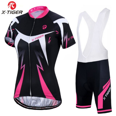 Completino X-tigre donna ciclismo, abbigliamento ciclismo estivo