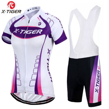 Completino X-tigre donna ciclismo, abbigliamento ciclismo estivo