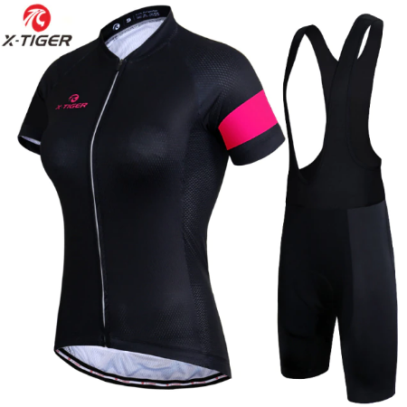 Completino X-tigre donna ciclismo, abbigliamento ciclismo estivo