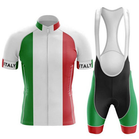 Completino ciclismo nazionale italia, Abbigliamento ciclismo italy