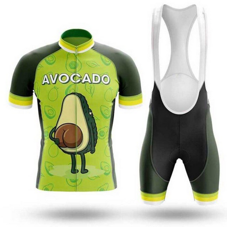 Completino bicic divertente, abbigliamento ciclismo capitan america