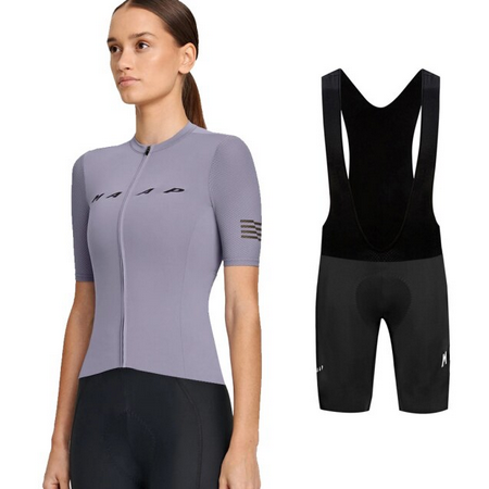 Completino estivo donna ,abbigliamento ciclismo per donna estate, set intero maglia e pantalone