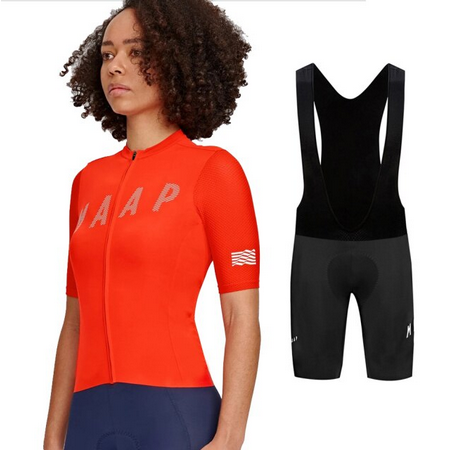 Completino estivo donna ,abbigliamento ciclismo per donna estate, set intero maglia e pantalone